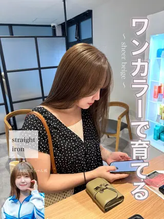 ロング 髪質改善 asukaのヘアスタイル