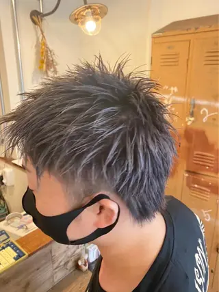 メンズ Velvet所属・森本 輝星のヘアスタイル