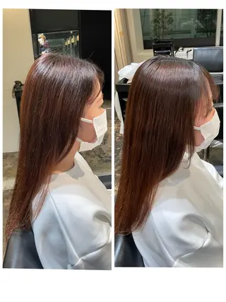 ロング パーマ 🌈縮毛矯正.カラー しゅんすけ🌈のヘアスタイル