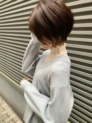 ショート calna by  elmo所属・ショート特化美容師 大阪京橋　大本　渉のヘアスタイル