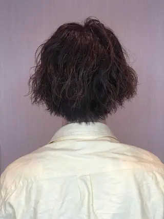 カラー パーマ メンズ 💈大人の渋髪💈 店長　大橋侑弥のヘアスタイル