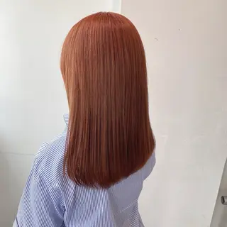 ロング カラー ヘアアレンジ 韓国風🤍グレ ージュ🤍たくみのヘアスタイル