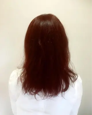 ミディアム セミロング カラー 永井 大希のヘアスタイル