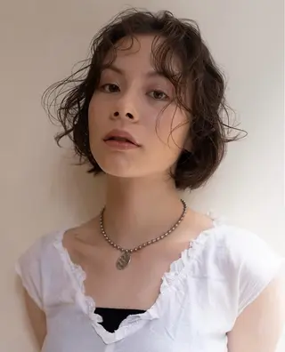 ショート パーマ RikO *. 当日予約🙆‍♀️のヘアスタイル