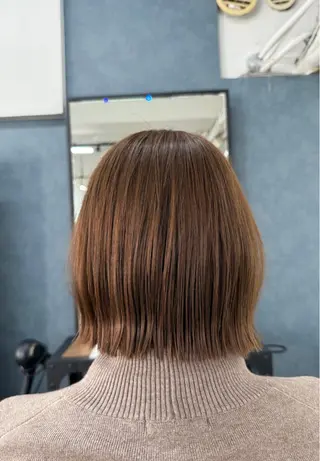 ショート 韓国風透明感カラー／ Natsumiのヘアスタイル