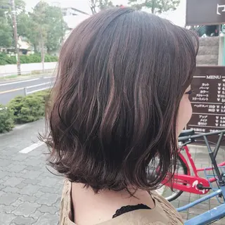 ミディアム 雪本 愛のヘアスタイル