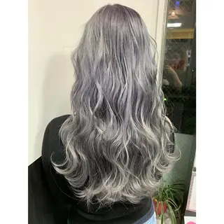 ロング カラー 韓国カラー/エクステ carryのヘアスタイル