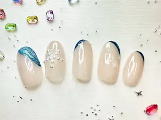 ネイル ネイルPetit Ribbonのネイルデザイン