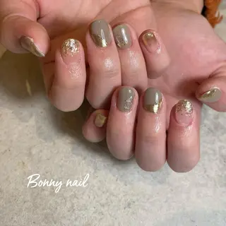 ショート ネイル ココ美ネイルサロン所属・BONNY NAIL 【えみか】のネイルデザイン
