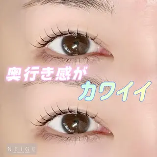 マツエク・マツパ NEIGE 栗田のマツエク・マツパデザイン