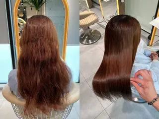 セミロング 熊本1🏅圧倒的 可愛さレイヤーカットのヘアスタイル