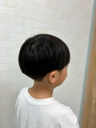 メンズ キッズ 中尾 文架のヘアスタイル