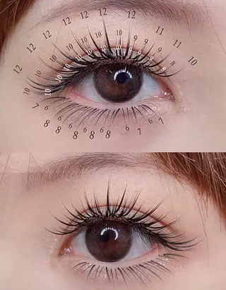 マツエク・マツパ EILIS&EYE SALONのマツエク・マツパデザイン