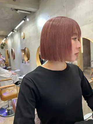 ショート カラー SALT WATER所属・🫐 𝐌𝐚𝐨 🫐似合わせcutのヘアスタイル