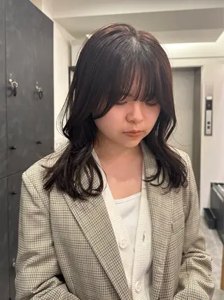 ミディアム カラー 銀座/ヘアセット シマムラ ミホのヘアスタイル