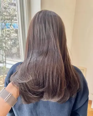 セミロング カラー 名古屋美容師/ さちのヘアスタイル