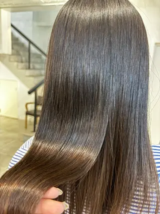 セミロング Kureha/ネイル トレンドヘアのヘアスタイル