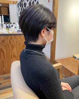 ショート あずまぐち めぐみのヘアスタイル