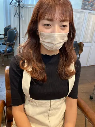 ロング カラー corona hairdesign KAZUE MAEDA所属・マエダ カズエ🫶 coronahairのヘアスタイル