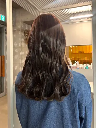ロング カラー 💙OUD 仲本七星💙のヘアスタイル