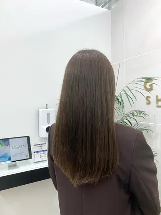 セミロング カラー 本格ヘッドスパ🌿 ×ヘア　佐藤のヘアスタイル