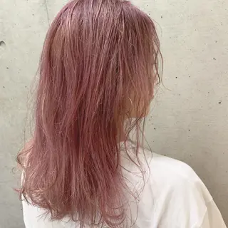 セミロング カラー EMANON天神所属・Hitomi Ezakiのヘアスタイル