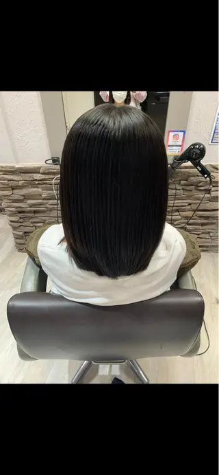 ミディアム PANOL 秀島のヘアスタイル