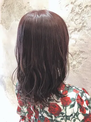 ミディアム 代表山口ひな 髪質改善のプロのヘアスタイル