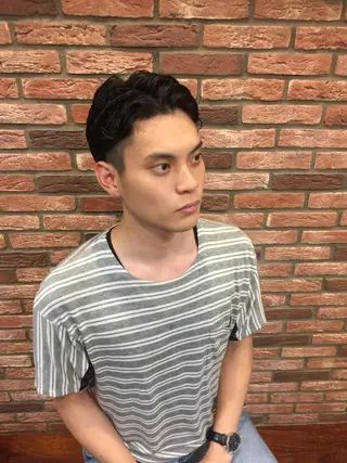 ショート 赤坂barber 古澤慶一郎【モテ髪】のヘアスタイル