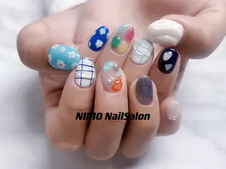 パーマ ネイル マツエク・マツパ NIMO ネイルサロンのネイルデザイン
