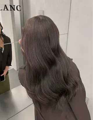 カラー くすみカラー/縮毛 ayukaのヘアスタイル