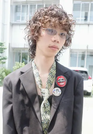 メンズ 【Pia】吉谷 翔陽/メンズパーマのヘアスタイル