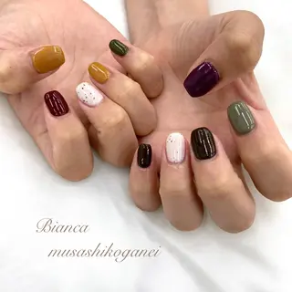 ネイル Bianca 武蔵小金井 しぎはらのネイルデザイン