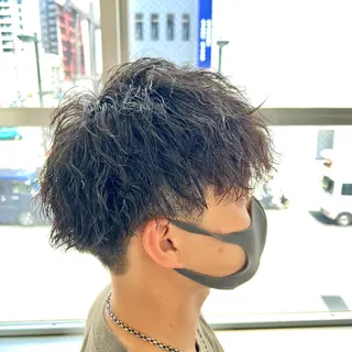 パーマ メンズ アグヘアーシータ所属・🤩メンズカット/ パーマ山本🤩のヘアスタイル