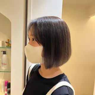 ミディアム 組藤 沙奈のヘアスタイル
