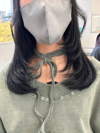 ミディアム Wカラー/暖色/べ ージュりく©︎🐝のヘアスタイル