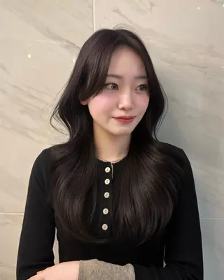 ロング 🤍韓国ヘア/ 楓🤍のヘアスタイル