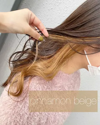 ロング カラー 後藤紗英/髪質改善 /オリーブベージュのヘアスタイル