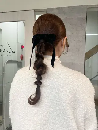 ヘアアレンジ 西岡 幸穂のヘアスタイル