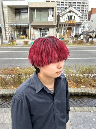 カラー メンズ 紅葉/似合わせカット カラー特化💖のヘアスタイル