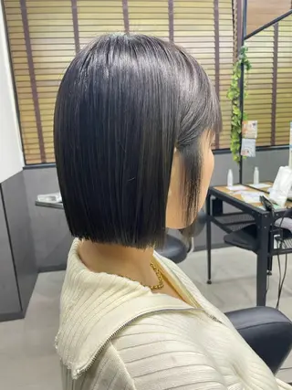 ショート カラー カットモデル 募集✨のヘアスタイル