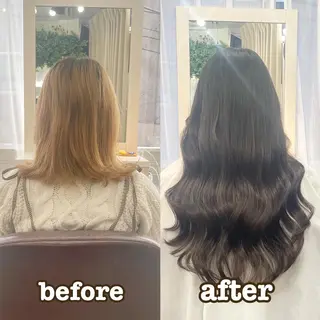 ロング カラー リピート指名no.1 /ruiのヘアスタイル