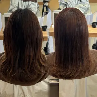 セミロング Agu hair 粉河のヘアスタイル