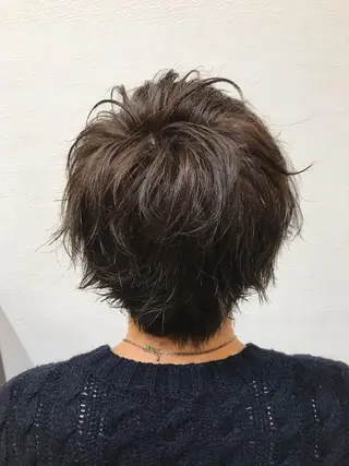 ショート カラー ヘアアレンジ 【neo.】 Mahoのヘアスタイル