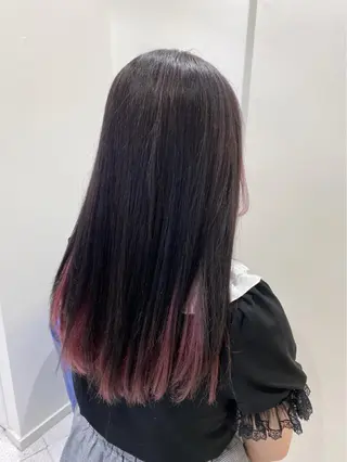 ロング カラー エクステ♡ヘアメ 内村麻衣のヘアスタイル