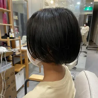 ショート 🌈割れない顔周り 中村隆寛のヘアスタイル