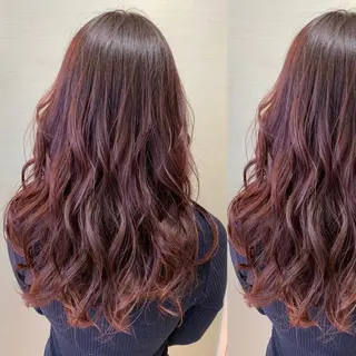 ロング カラー box mico. mutsumiのヘアスタイル