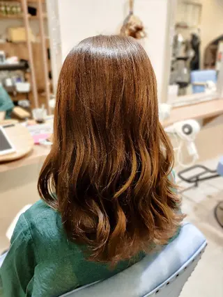 ミディアム hair make CHAINON所属・HIKA ヒカのヘアスタイル