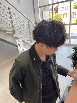 ショート メンズ 石原圭悟 /ショート/艶カラーのヘアスタイル