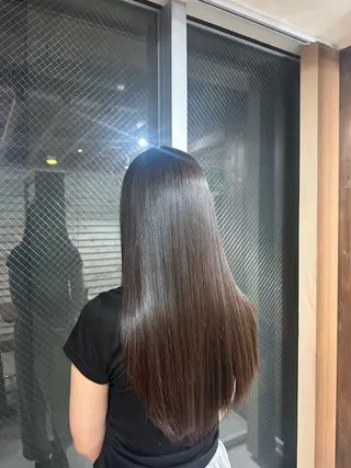ロング パーマ Y U  Iのヘアスタイル
